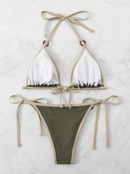 Michelle Bikini - Olive Green